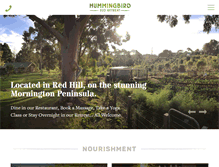 Tablet Screenshot of hummingbirdeco.com.au